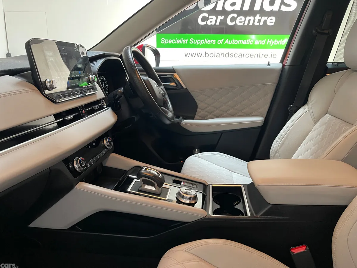 Mitsubishi Outlander SUV, Petrol Plug-in Hybrid, 2022, Red
