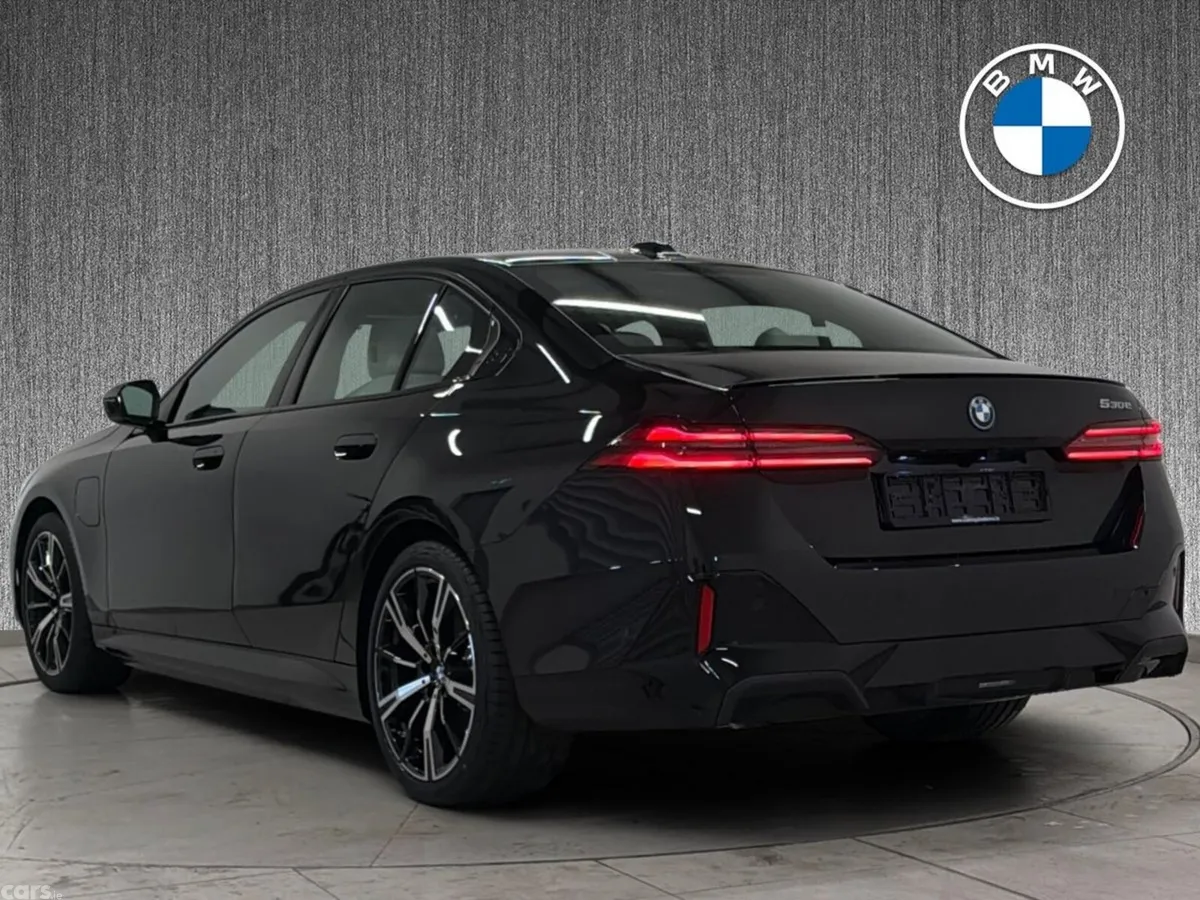 BMW 5-Series Saloon, Petrol Plug-in Hybrid, 2026, Black