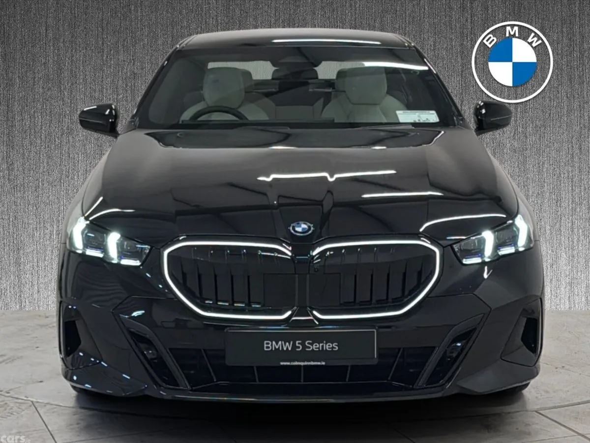 BMW 5-Series Saloon, Petrol Plug-in Hybrid, 2026, Black