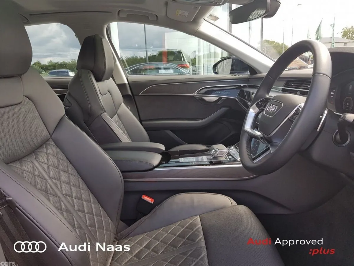 Audi A8 Saloon, Petrol Plug-in Hybrid, 2024, Black