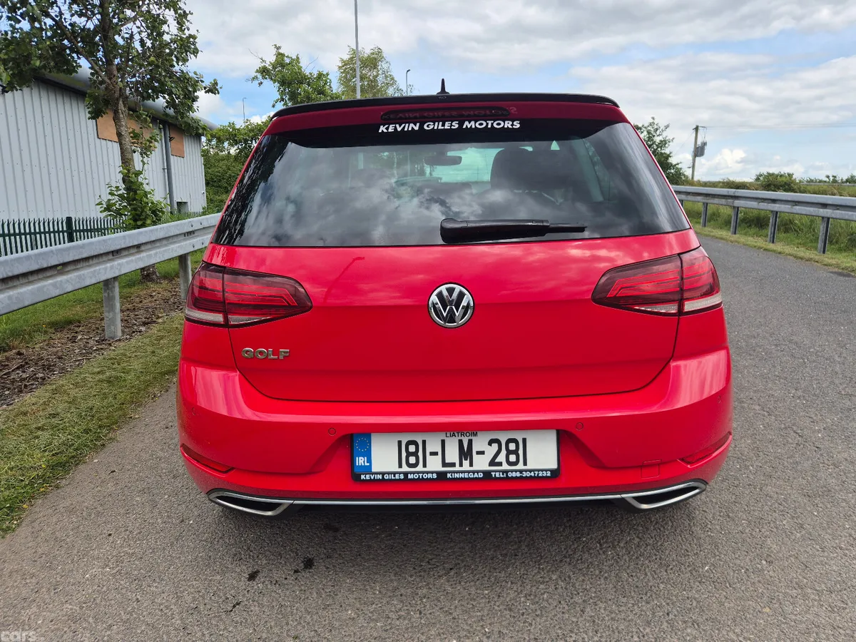 Volkswagen Golf Estate, Petrol, 2018, Red