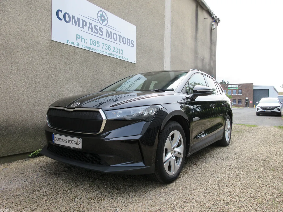 Skoda Enyaq SUV, Electric, 2022, Black