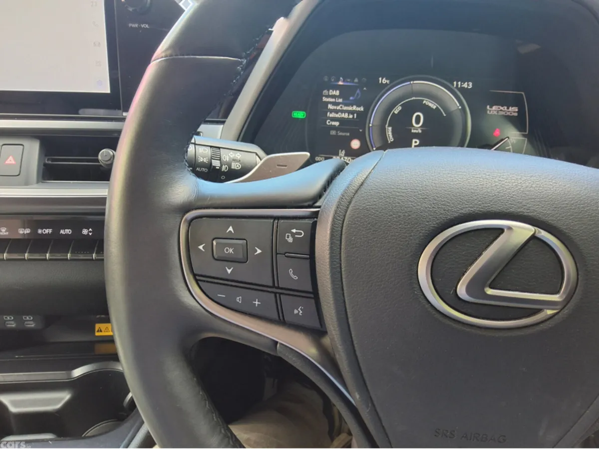 Lexus UX SUV, Electric, 2024, Orange