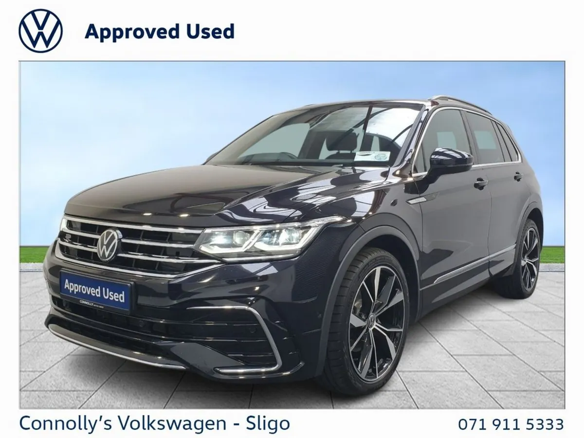 Volkswagen Tiguan SUV, Diesel, 2024, Black
