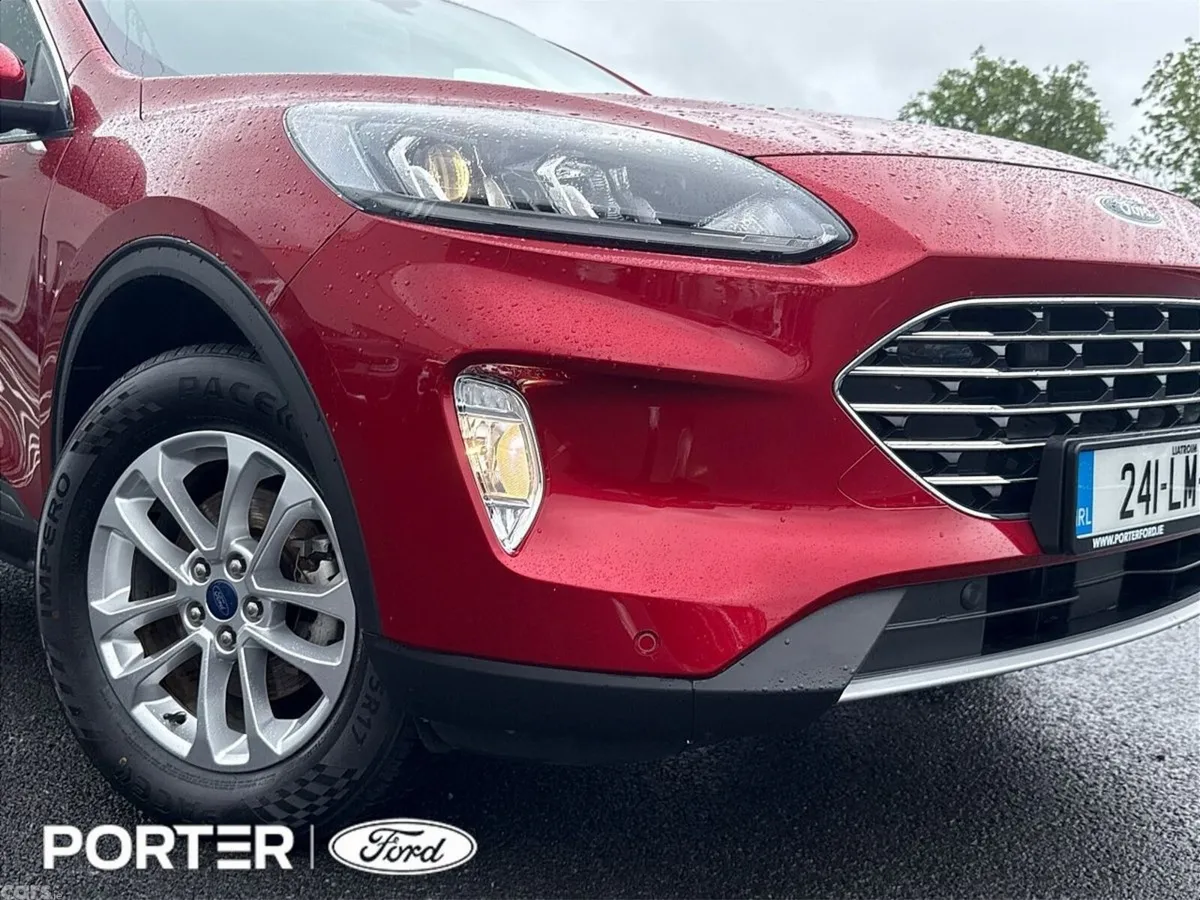 Ford Kuga SUV, Petrol Plug-in Hybrid, 2024, Red