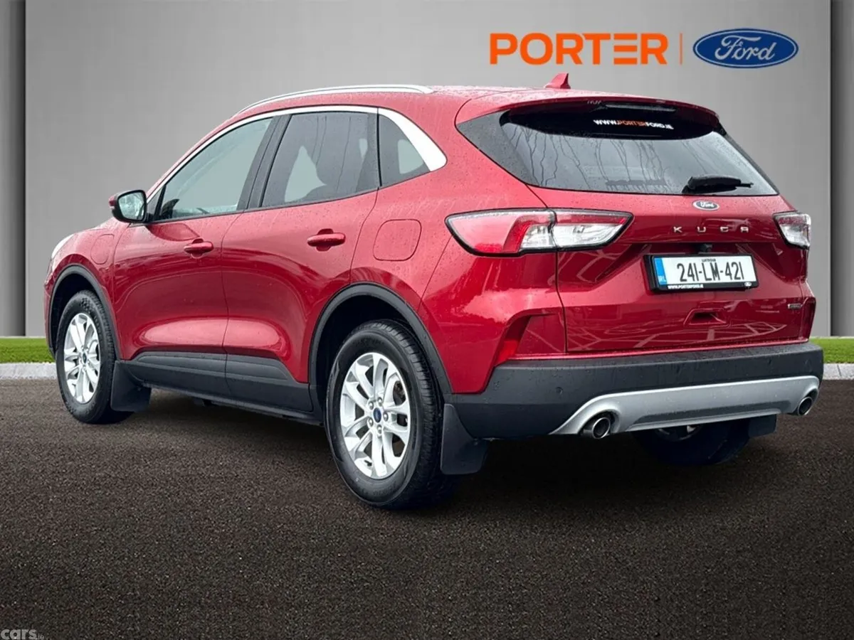 Ford Kuga SUV, Petrol Plug-in Hybrid, 2024, Red