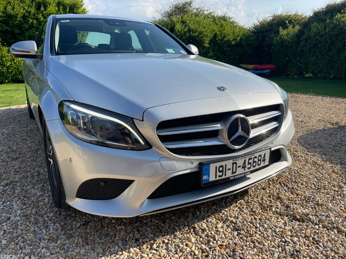 Mercedes-Benz C-Class Saloon, Diesel, 2019, Silver