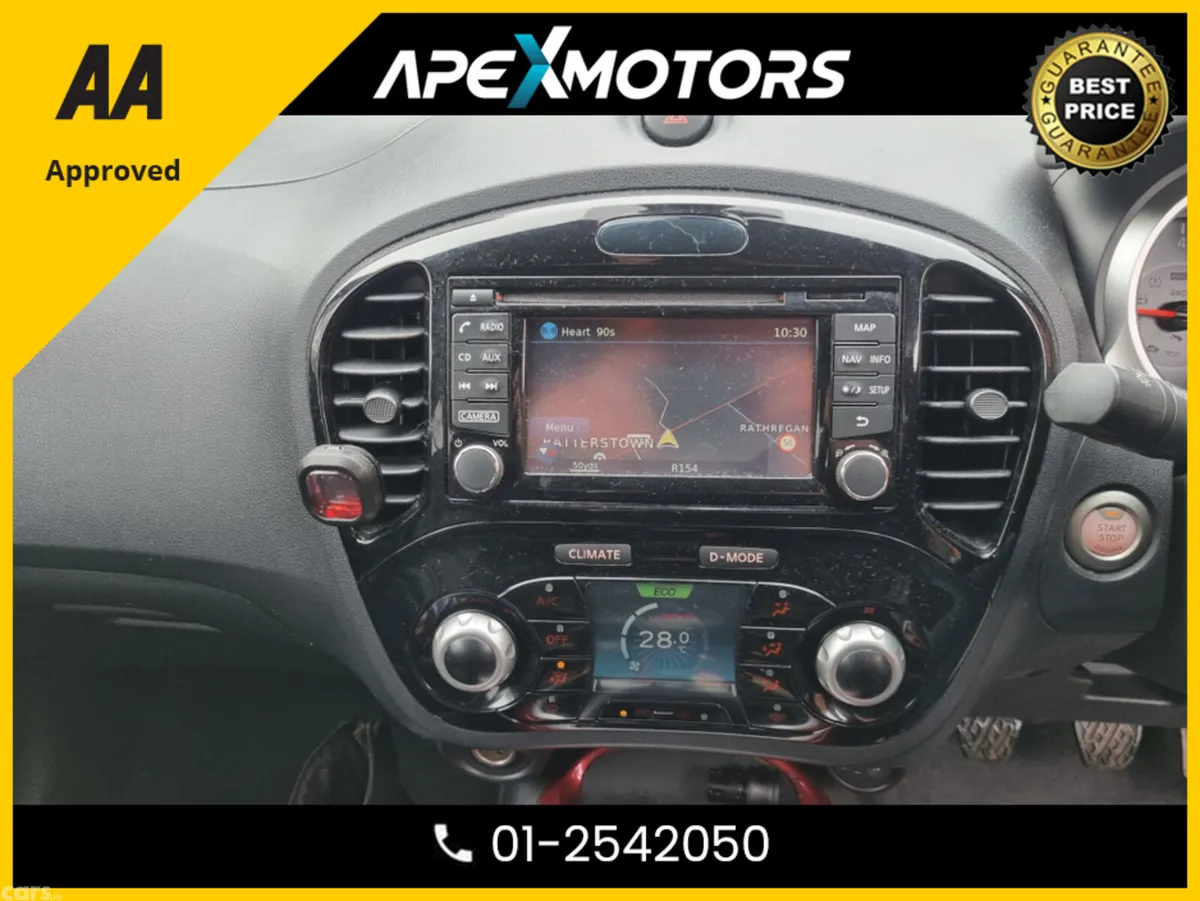 Nissan Juke Hatchback, Petrol, 2017, Red