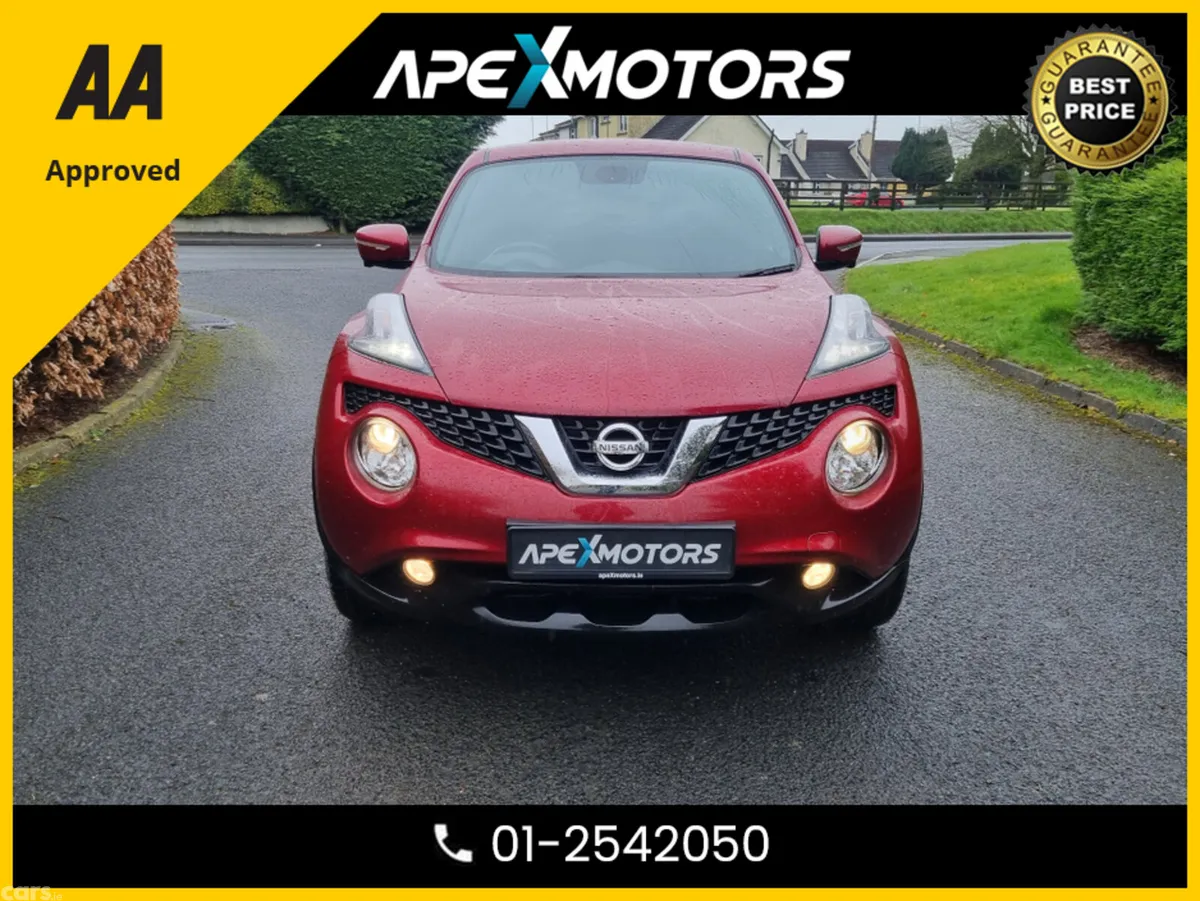 Nissan Juke Hatchback, Petrol, 2017, Red