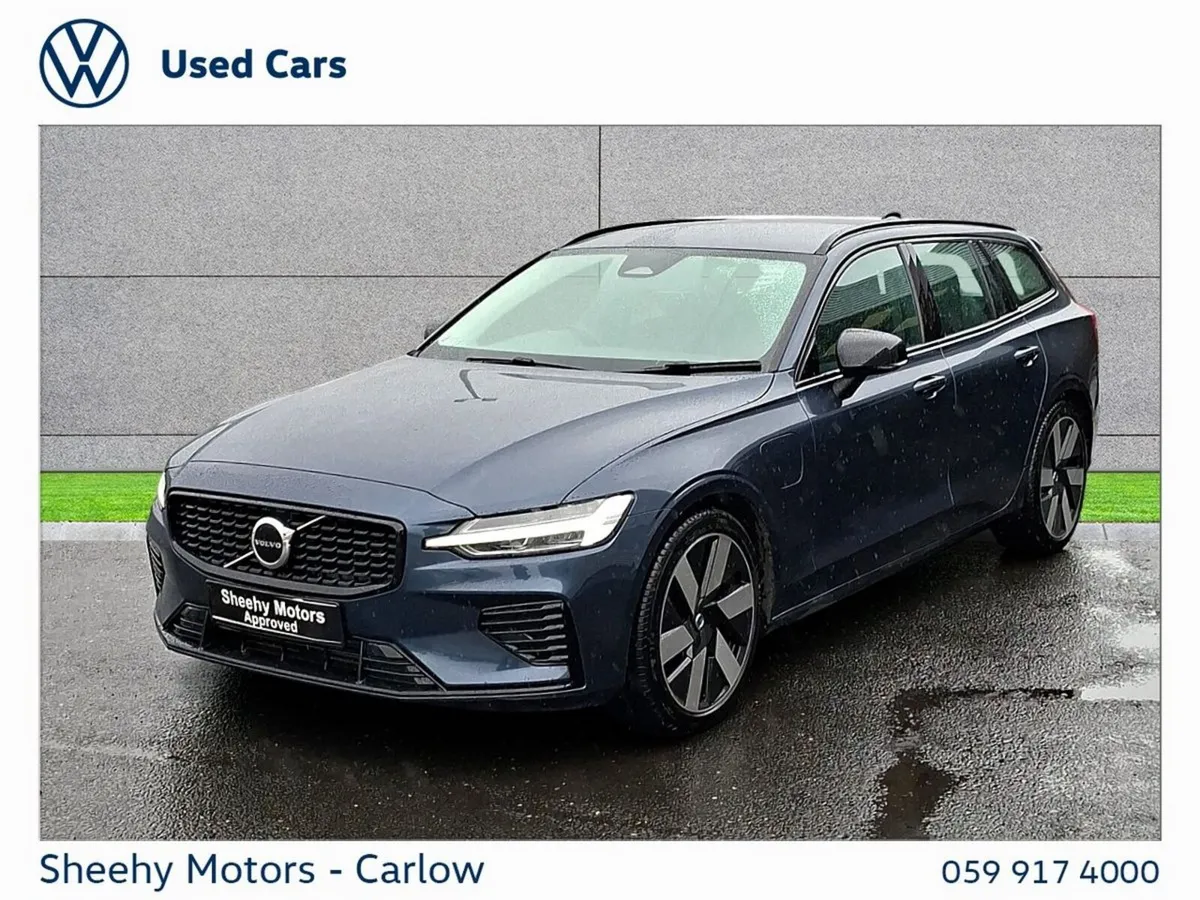 Volvo V60 Estate, Petrol Hybrid, 2025, Blue