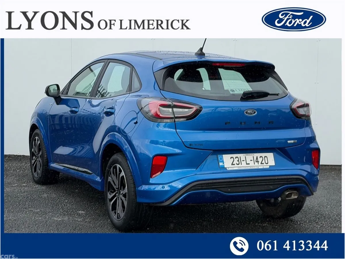 Ford Puma MPV, Petrol Hybrid, 2023, Blue