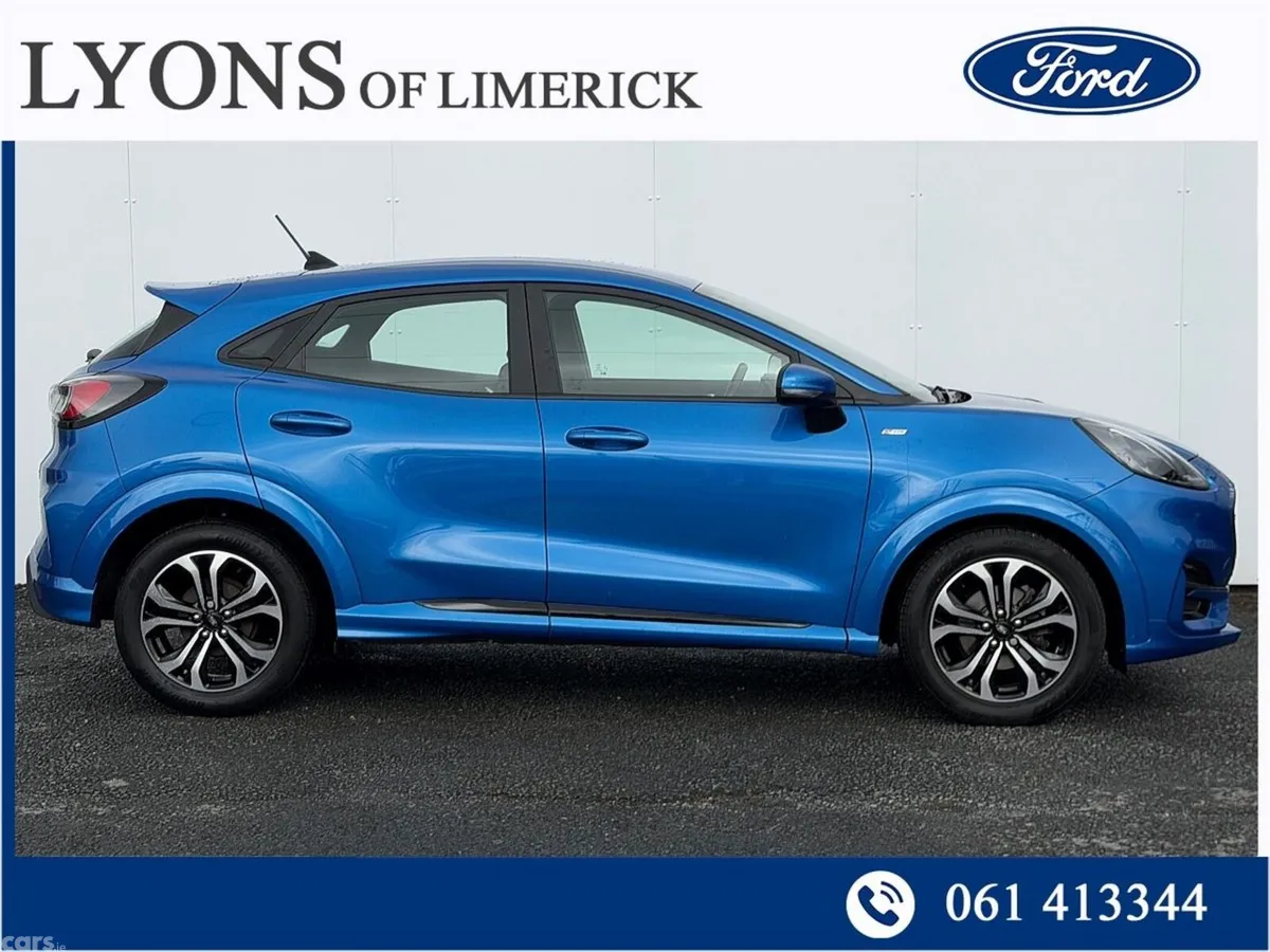 Ford Puma MPV, Petrol Hybrid, 2023, Blue