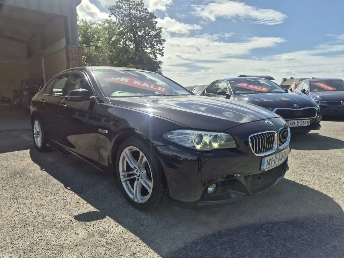 BMW 5-Series Saloon, Diesel, 2014, Black