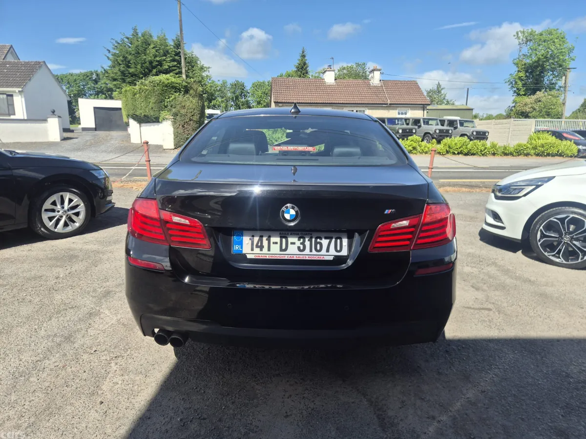 BMW 5-Series Saloon, Diesel, 2014, Black