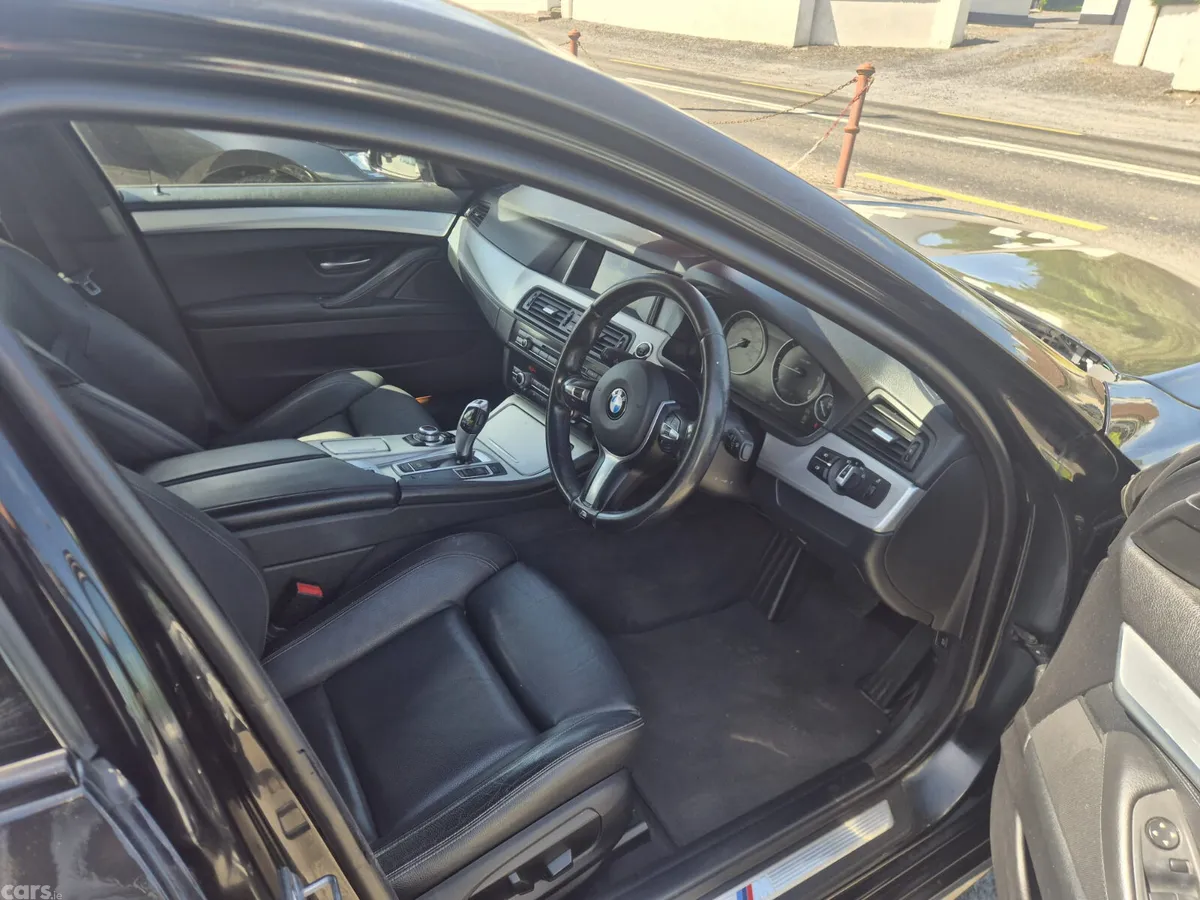 BMW 5-Series Saloon, Diesel, 2014, Black