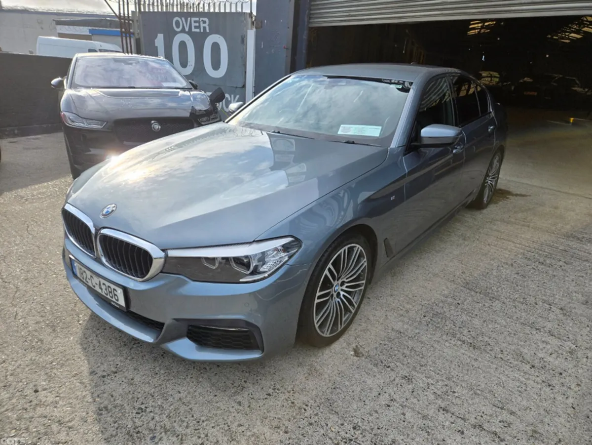 BMW 5-Series Saloon, Diesel, 2018, Grey