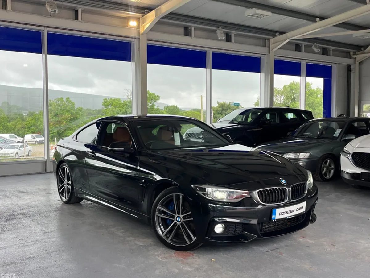 BMW 4-Series Coupe, Diesel, 2017, Black