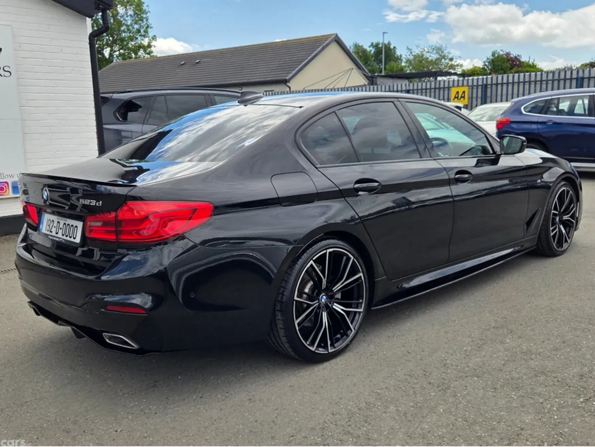 BMW 5-Series Saloon, Diesel, 2019, Black