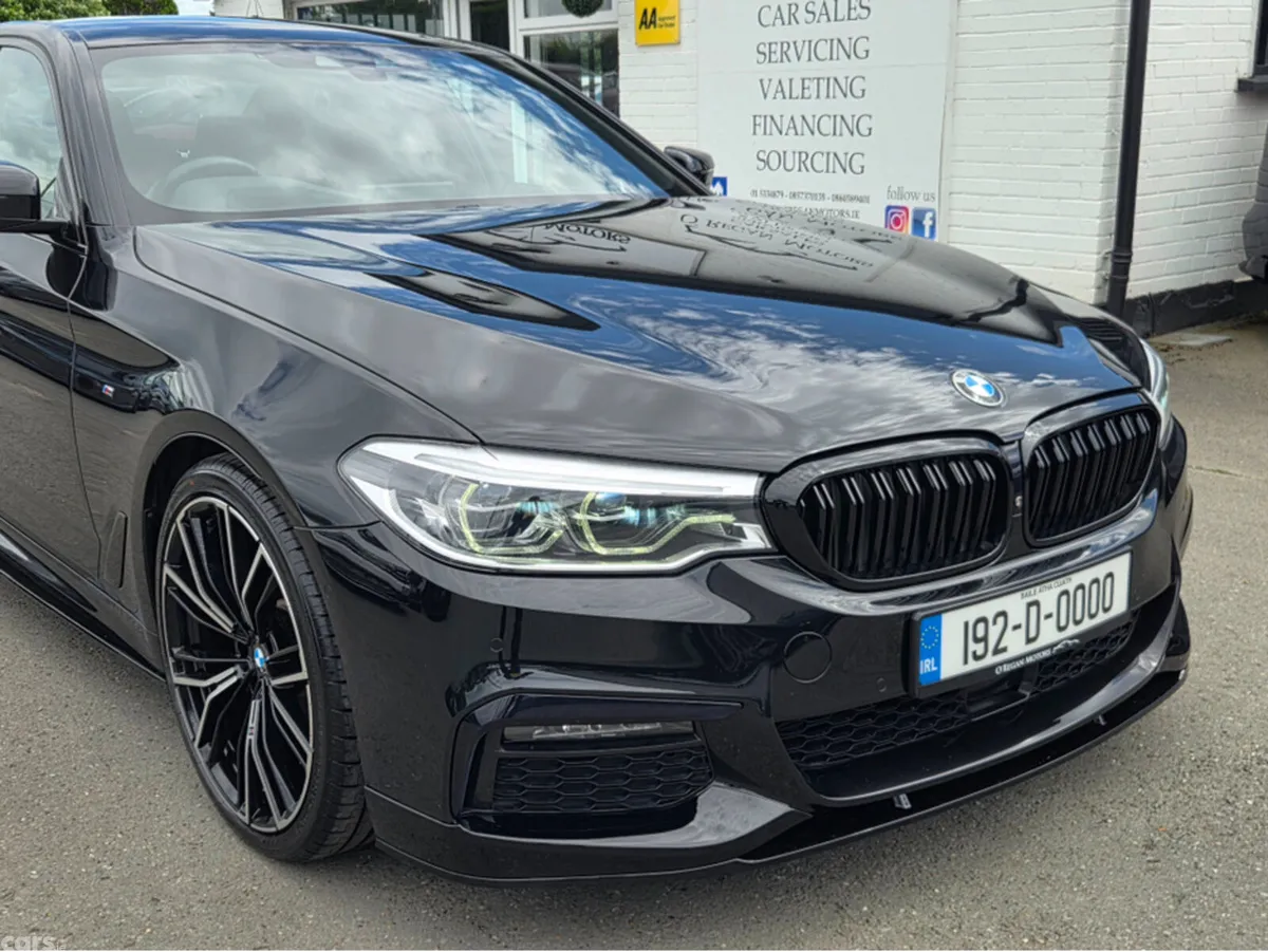 BMW 5-Series Saloon, Diesel, 2019, Black