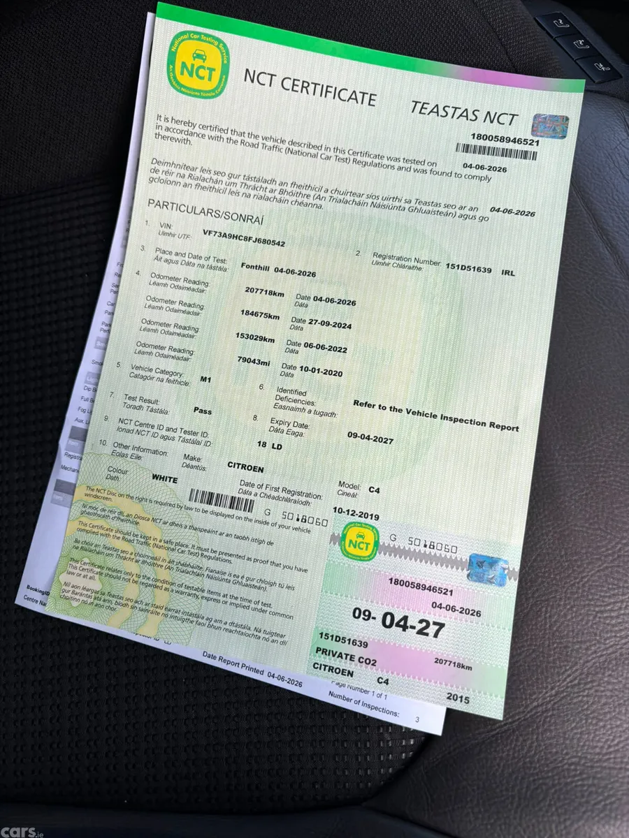 Citroen Grand C4 Picasso Hatchback, Diesel, 2015, White