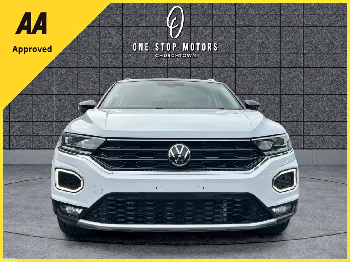 Volkswagen T-Roc Hatchback, Diesel, 2021, White