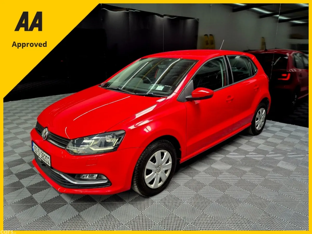 Volkswagen Polo Hatchback, Petrol, 2016, Red