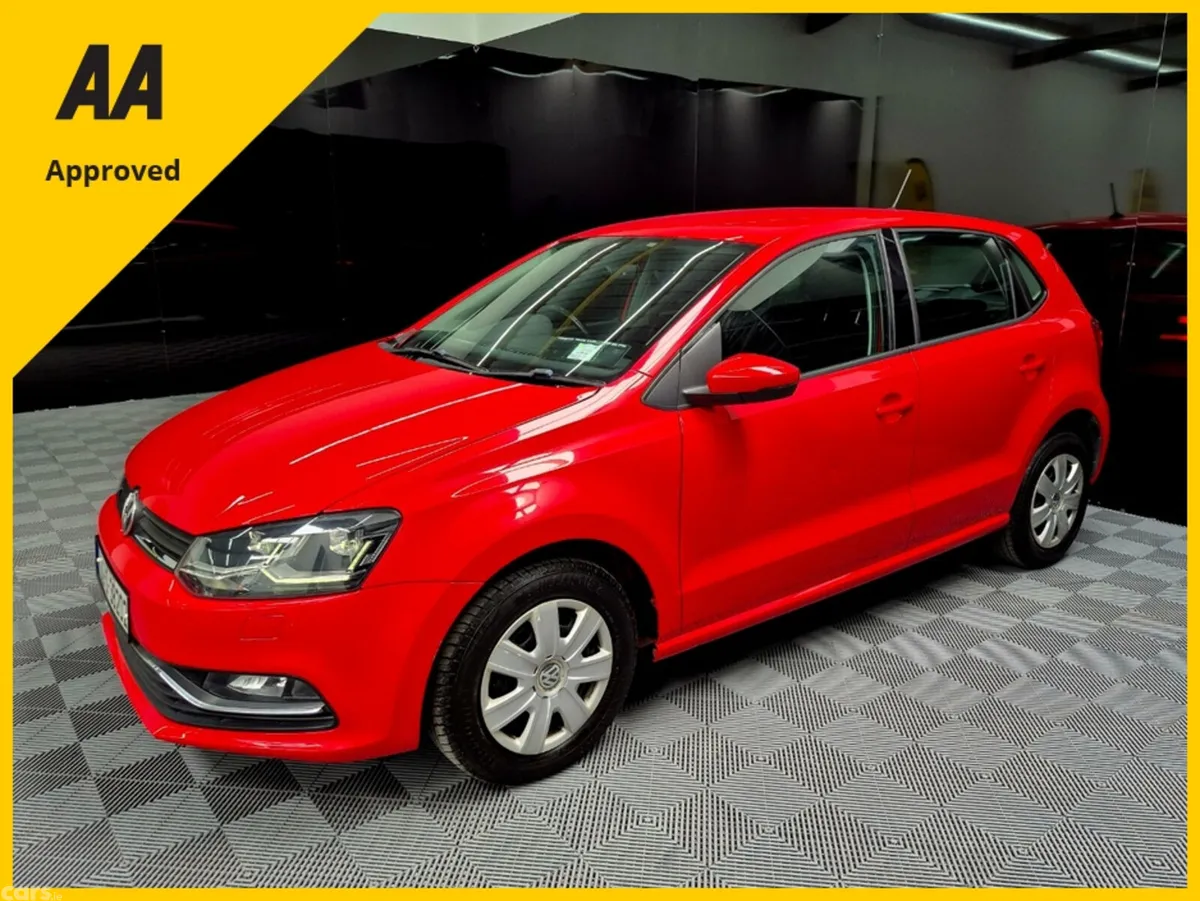 Volkswagen Polo Hatchback, Petrol, 2016, Red