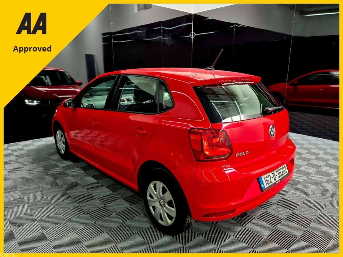 Volkswagen Polo Hatchback, Petrol, 2016, Red