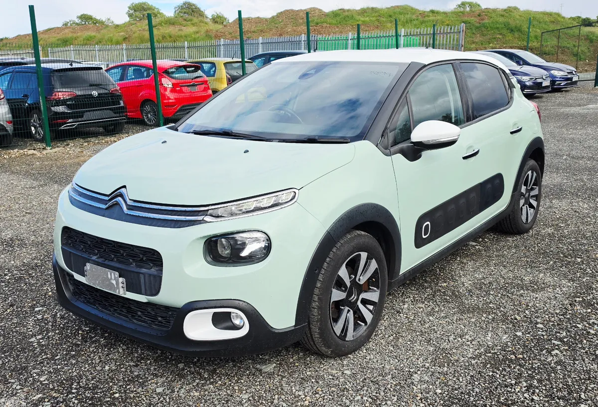 Citroen C3 Hatchback, Petrol, 2018, Green
