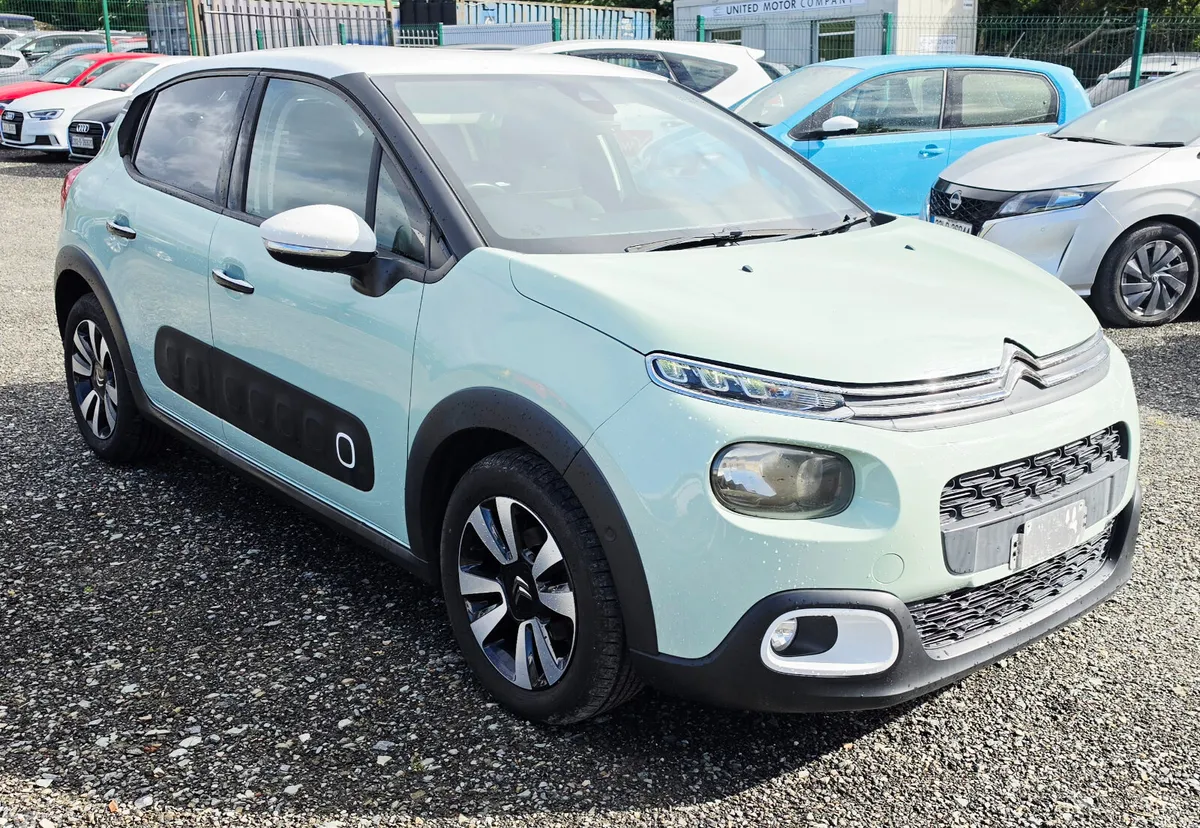 Citroen C3 Hatchback, Petrol, 2018, Green