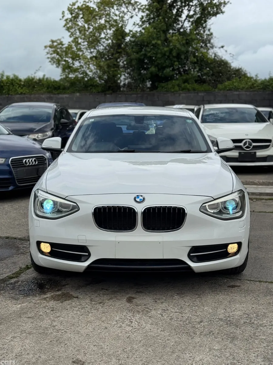BMW 1-Series Hatchback, Petrol, 2015, White