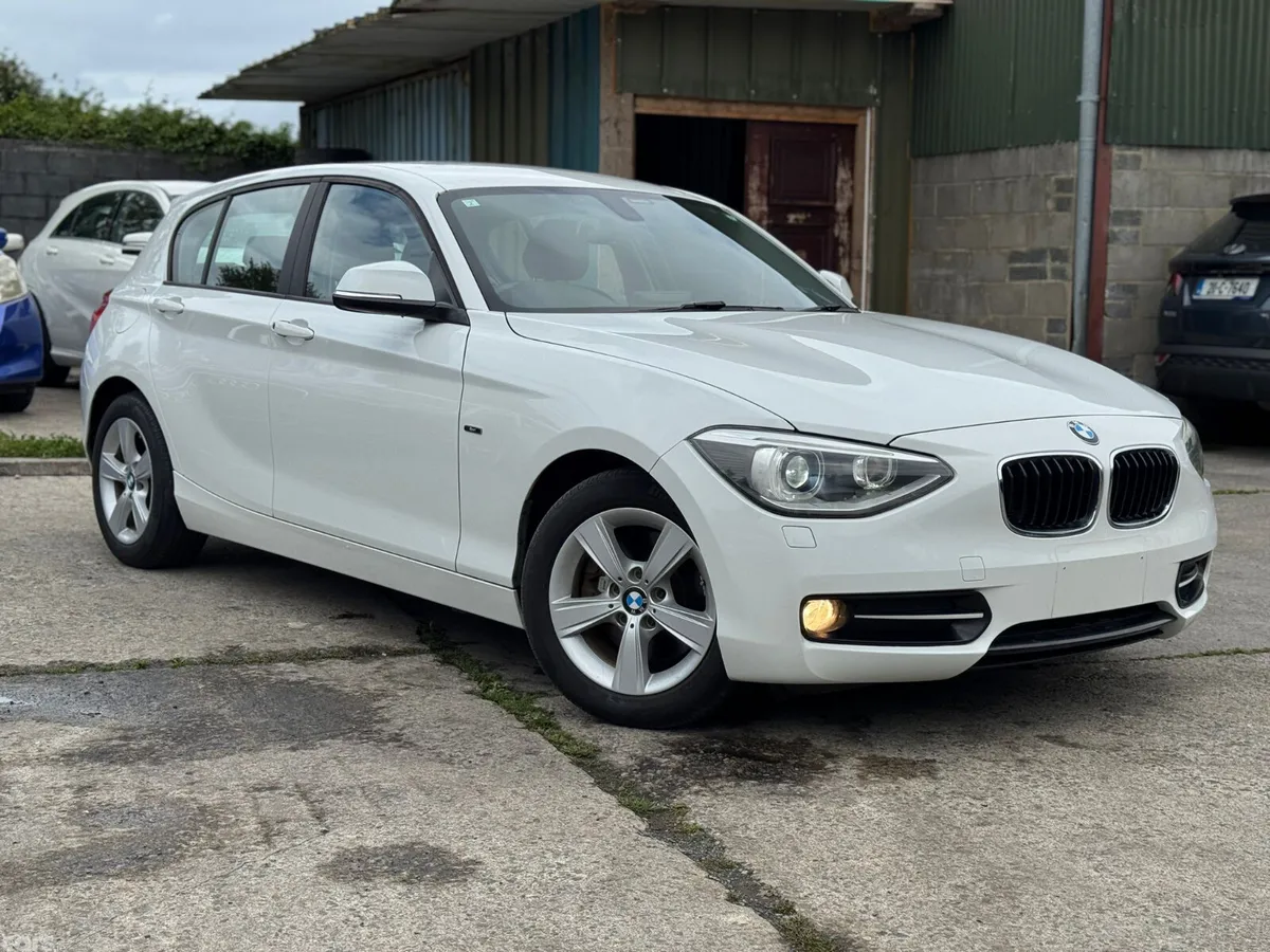 BMW 1-Series Hatchback, Petrol, 2015, White