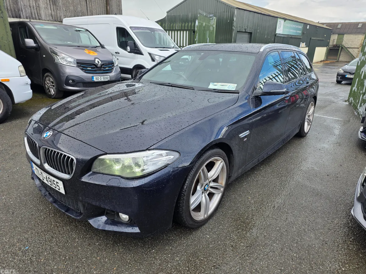 BMW 5-Series Estate, Diesel, 2017, Black