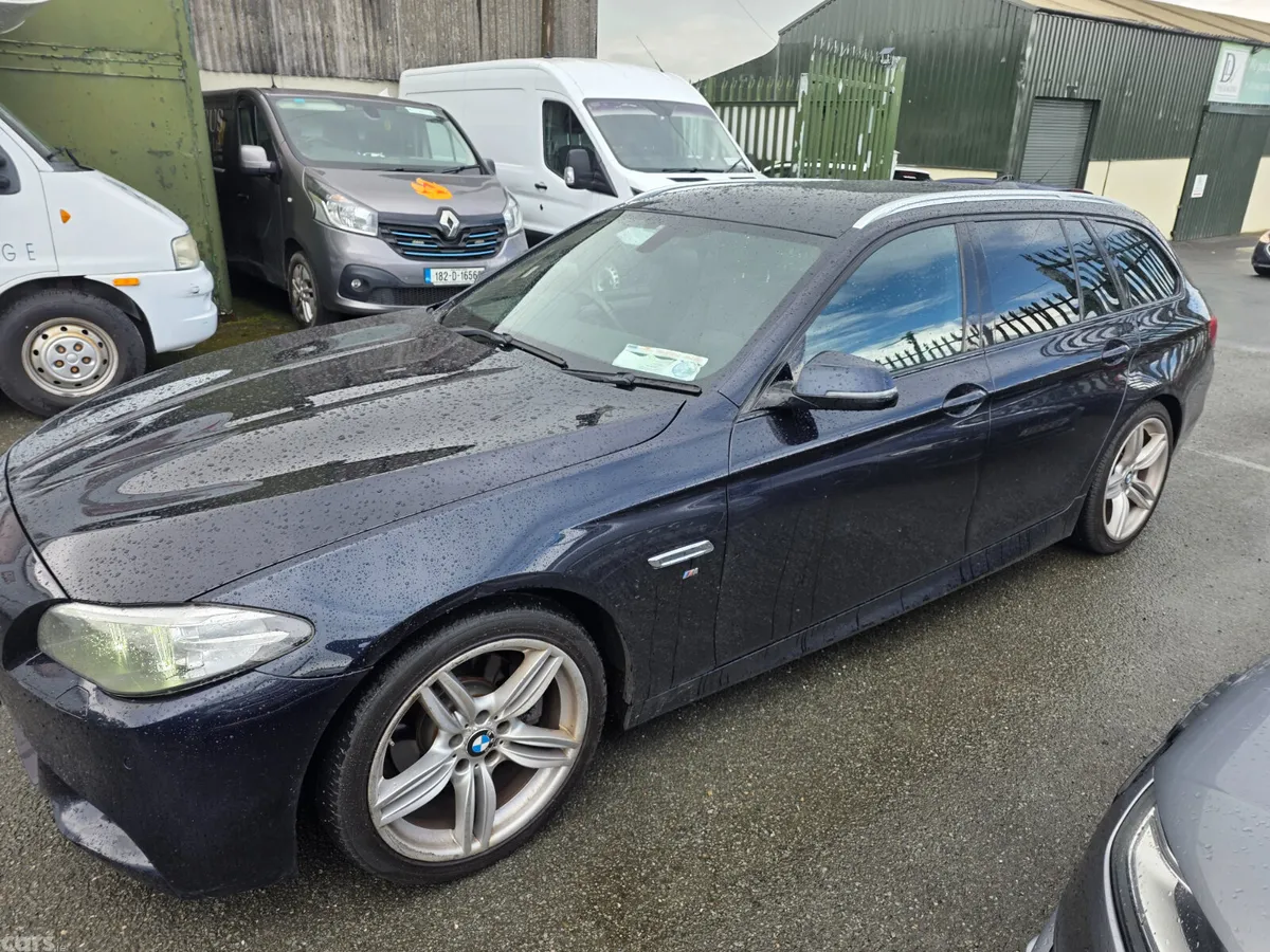 BMW 5-Series Estate, Diesel, 2017, Black