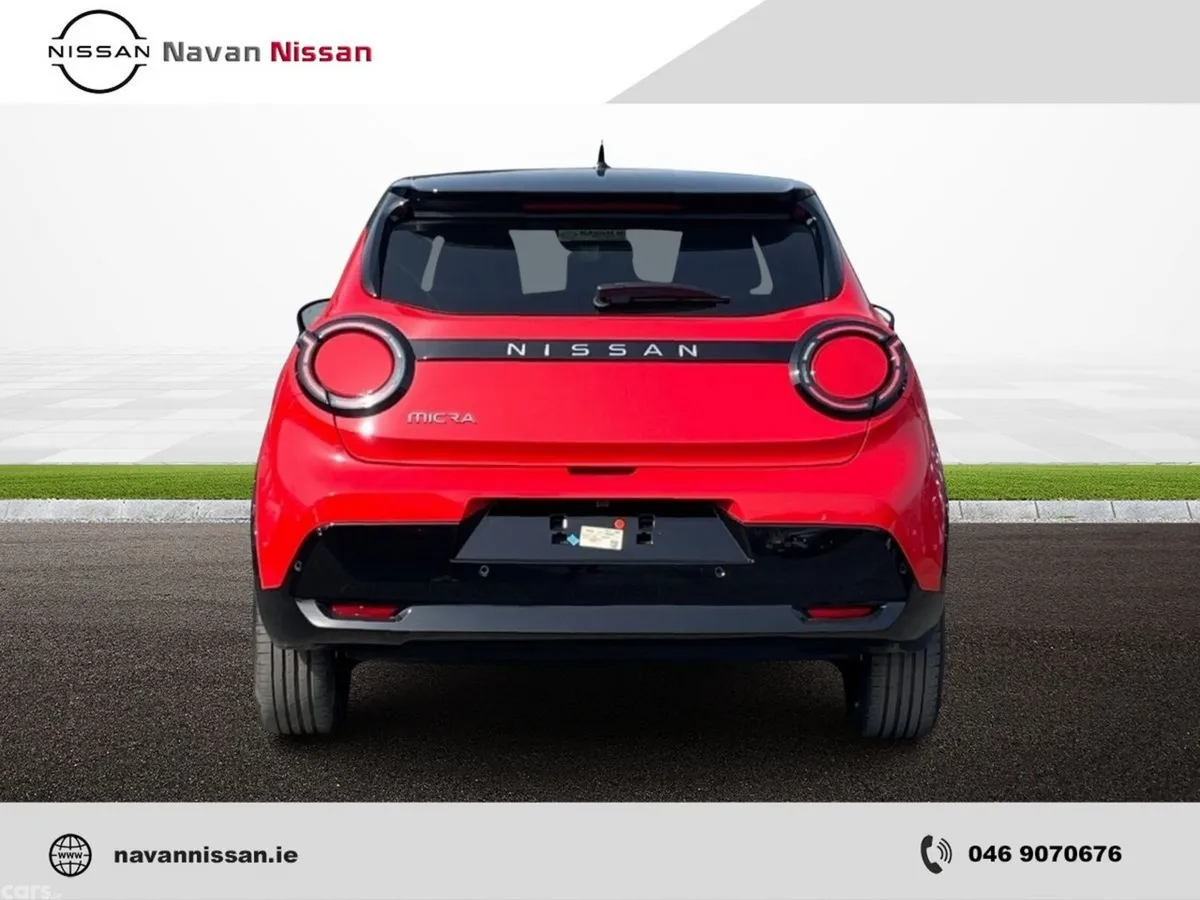 Nissan Micra Hatchback, Electric, 2026, Red