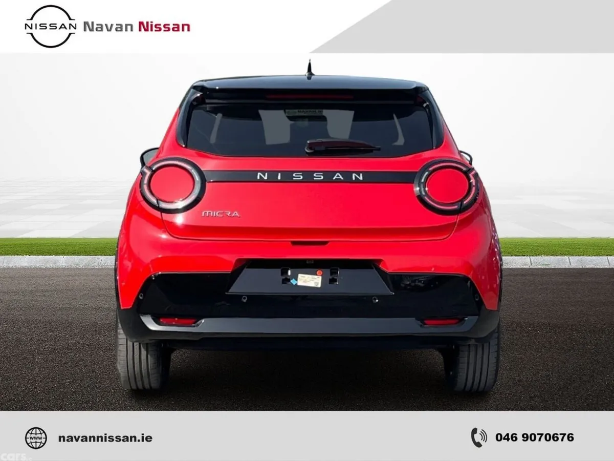 Nissan Micra Hatchback, Electric, 2026, Red