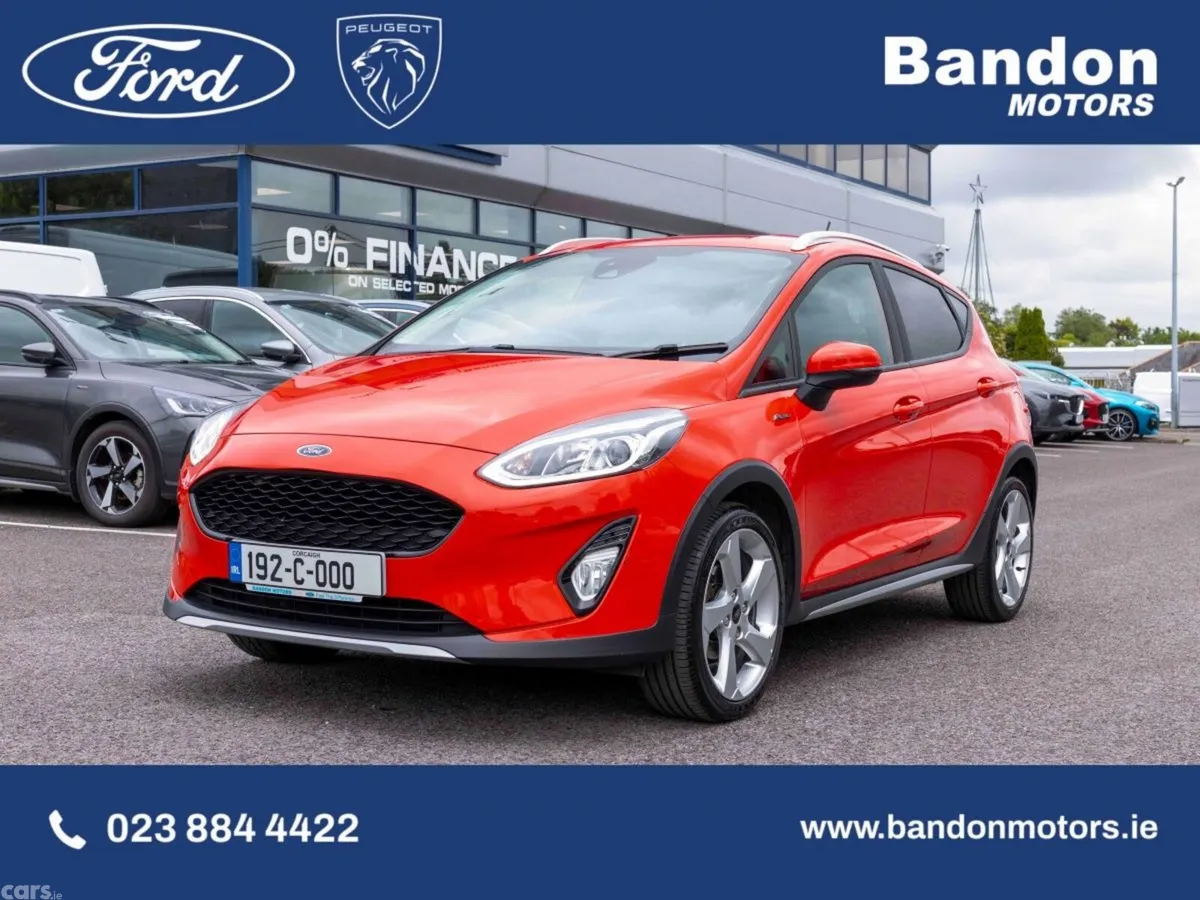 Ford Fiesta Hatchback, Petrol, 2019, Red