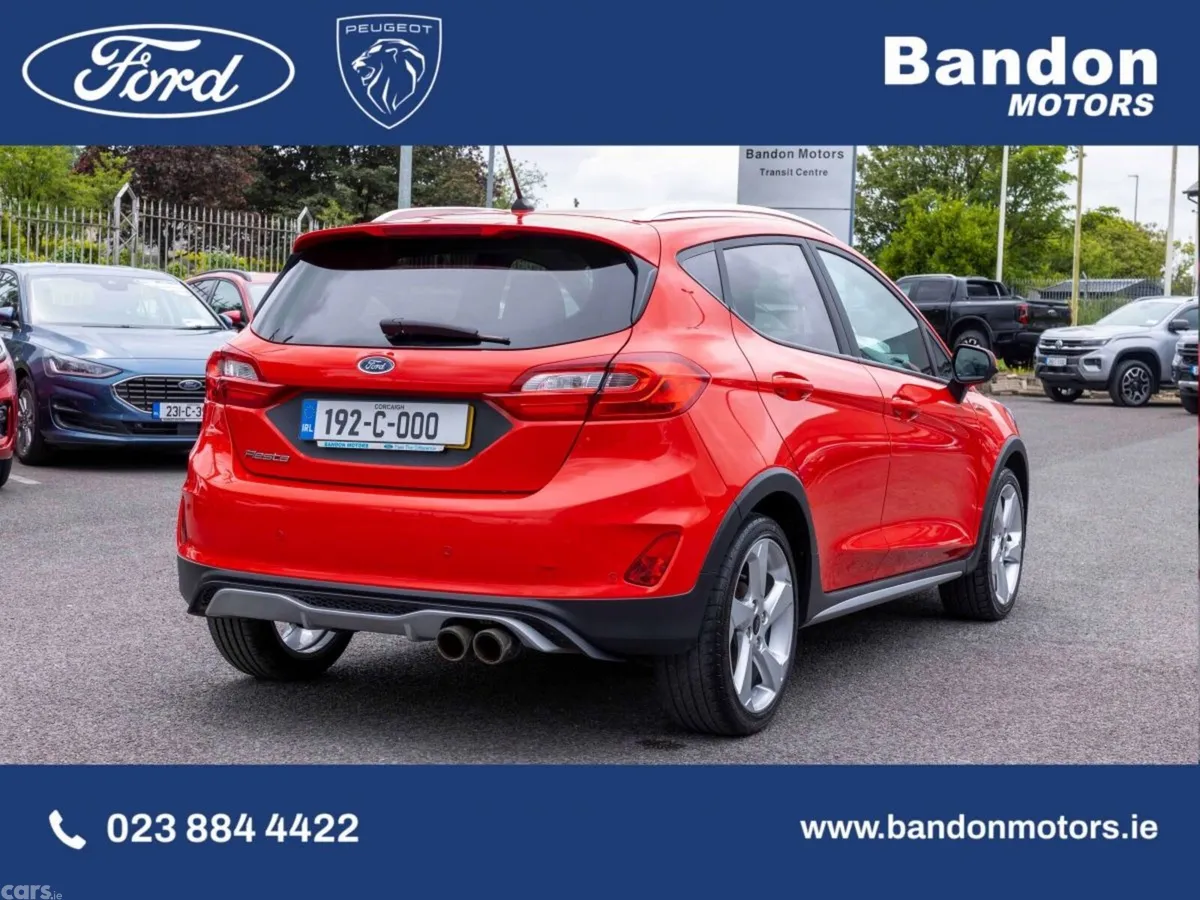 Ford Fiesta Hatchback, Petrol, 2019, Red