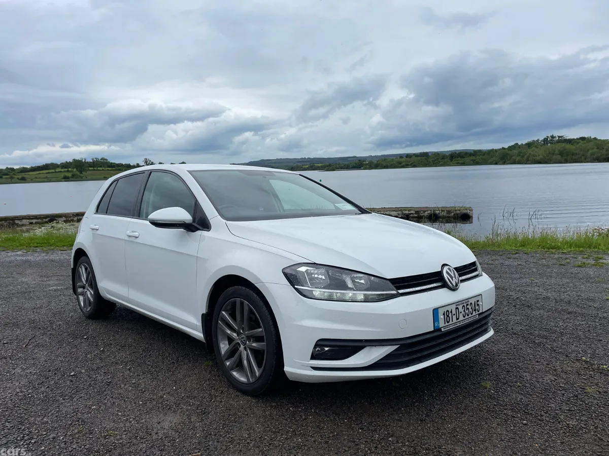 Volkswagen Golf Estate, Diesel, 2018, White