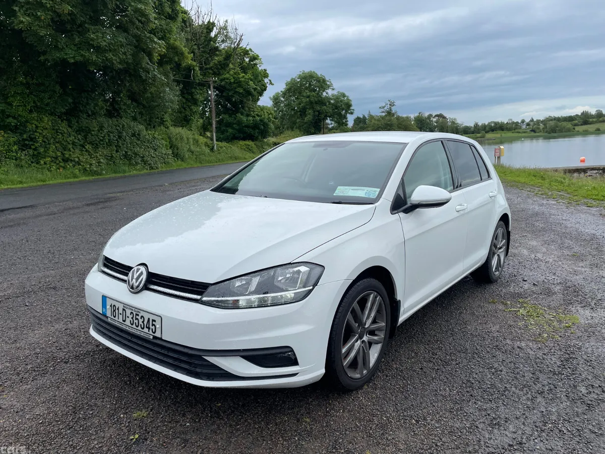 Volkswagen Golf Estate, Diesel, 2018, White