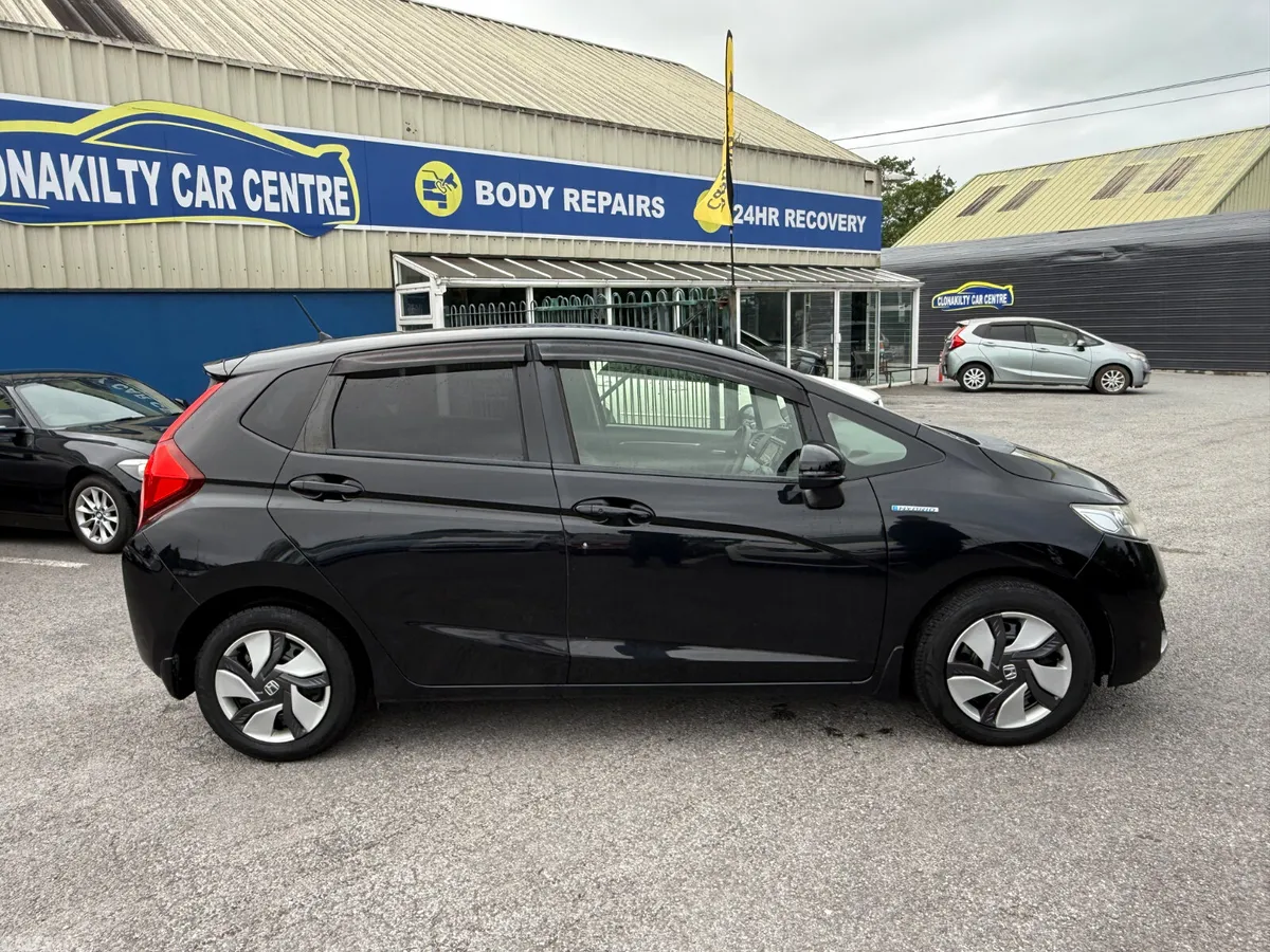 Honda Fit Hatchback, Petrol Hybrid, 2015, Black