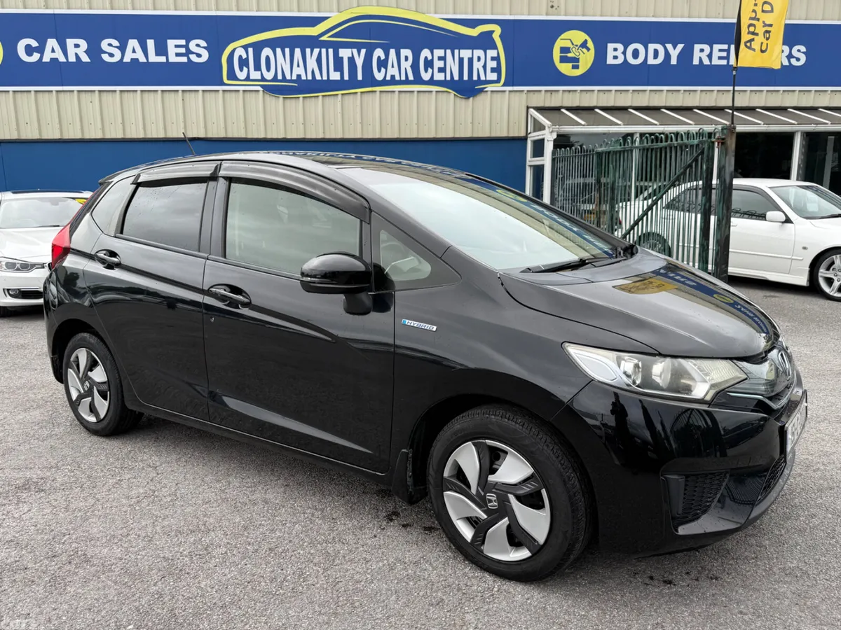 Honda Fit Hatchback, Petrol Hybrid, 2015, Black
