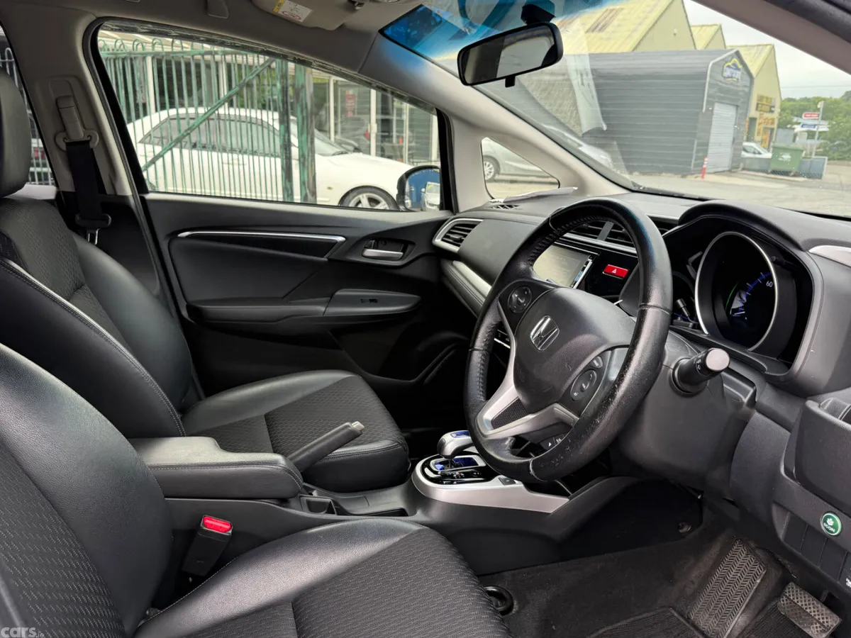 Honda Fit Hatchback, Petrol Hybrid, 2015, Black
