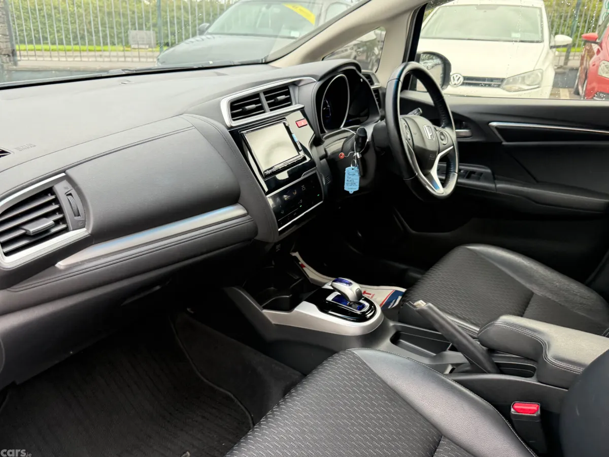 Honda Fit Hatchback, Petrol Hybrid, 2015, Black