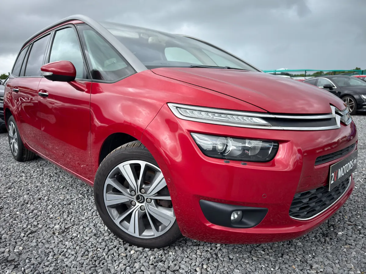Citroen Grand C4 Picasso MPV, Petrol, 2017, Red