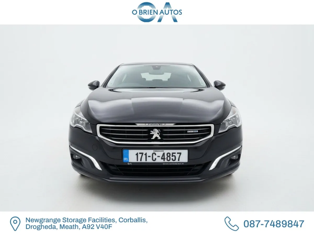 Peugeot 508 Saloon, Diesel, 2017, Black