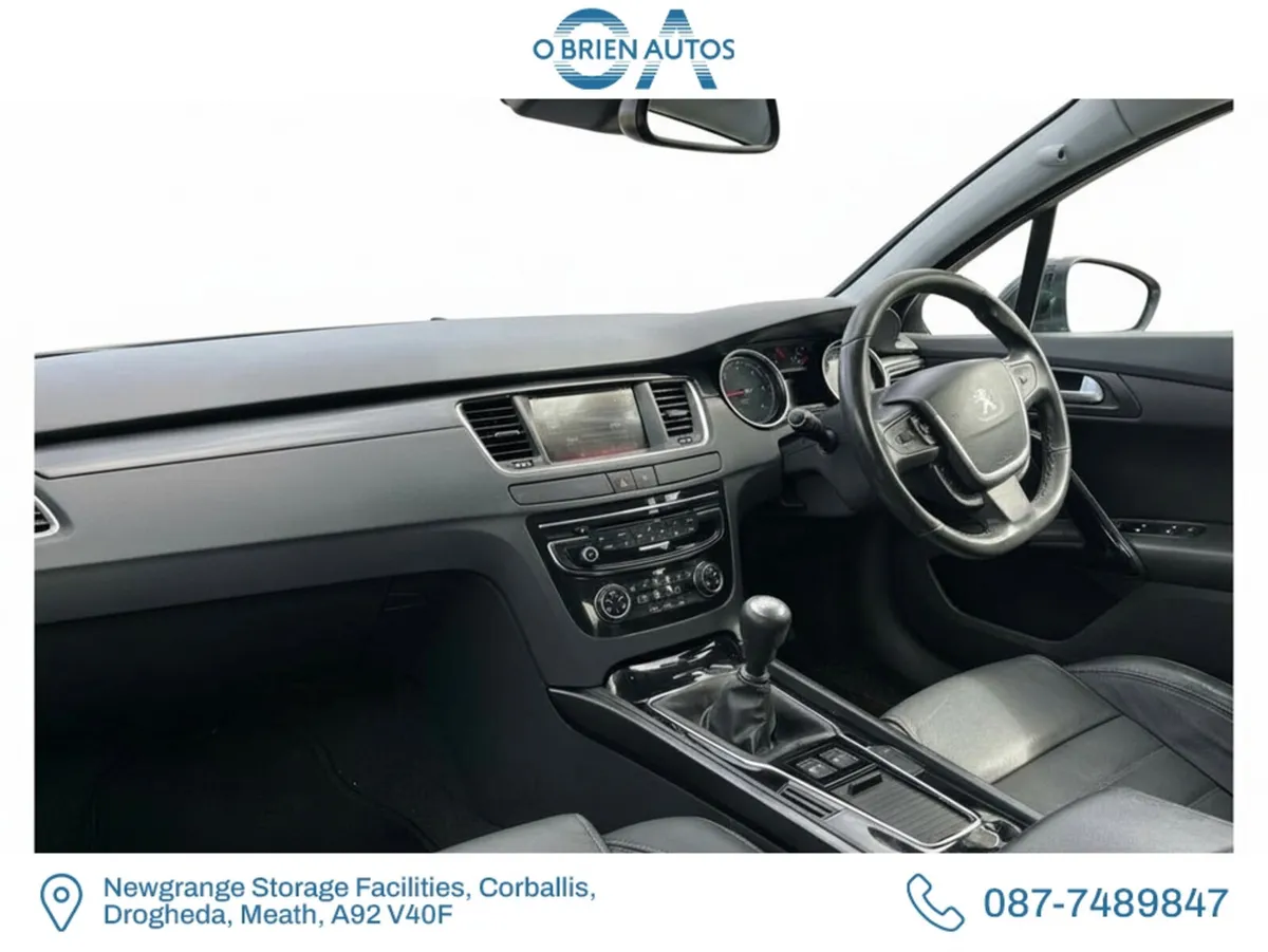 Peugeot 508 Saloon, Diesel, 2017, Black