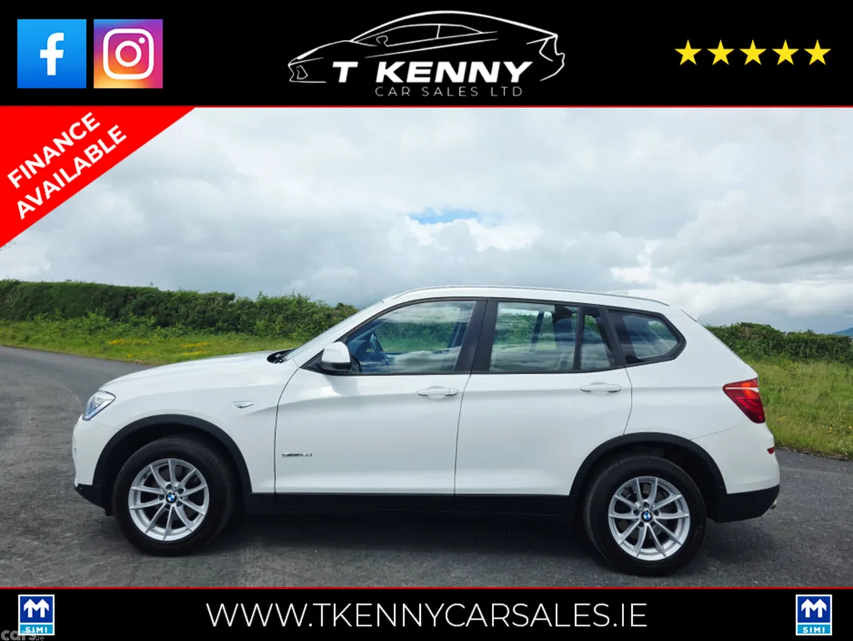 BMW X3 Estate, Diesel, 2017, White