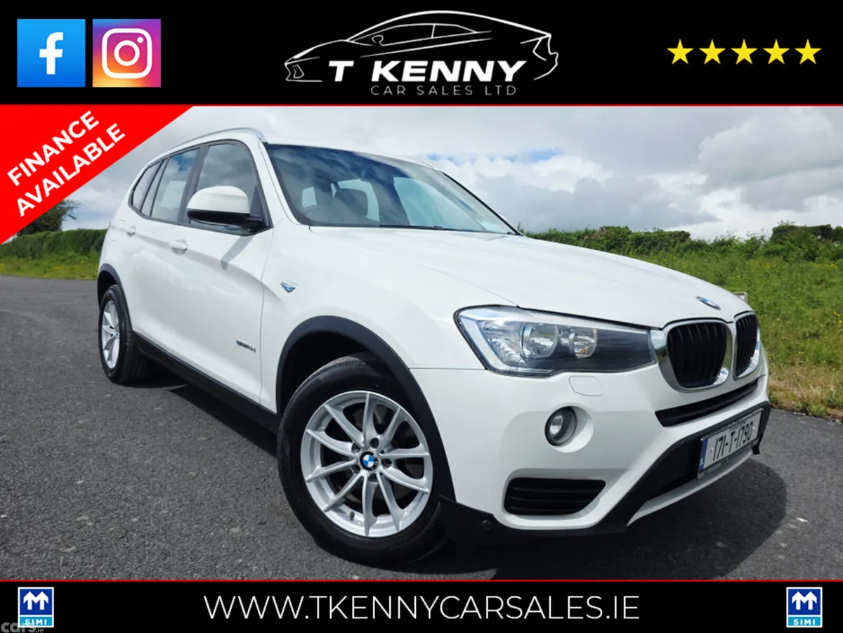 BMW X3 Estate, Diesel, 2017, White