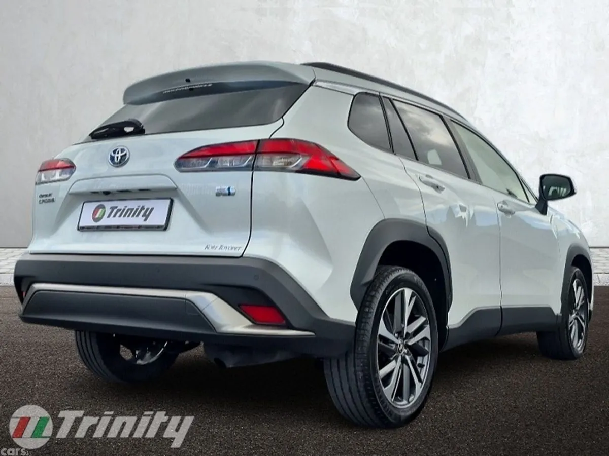 Toyota Corolla Cross SUV, Petrol Hybrid, 2023, White